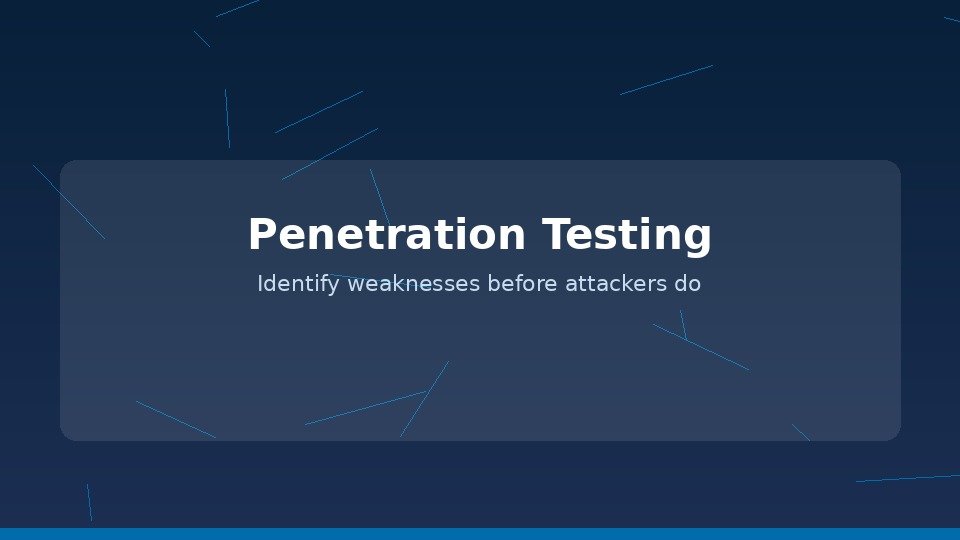 Penetration tester reviewing findings for an East Midlands business